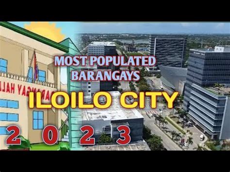 barangay in iloilo city|List of most populated barangays of Iloilo (2020) – PhilAtlas.